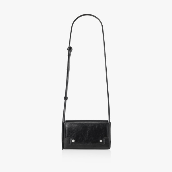 MARC BAG 18 CRINKLED – BLACK