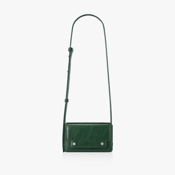 MARC BAG 18 CRINKLED – DEEP GREEN