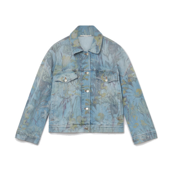 REWILD FLORA OVERSIZE DENIM JACKET