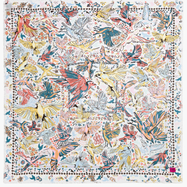 BIRDS SHAWL