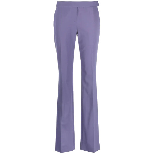LOW WAIST SLIM TROUSERS