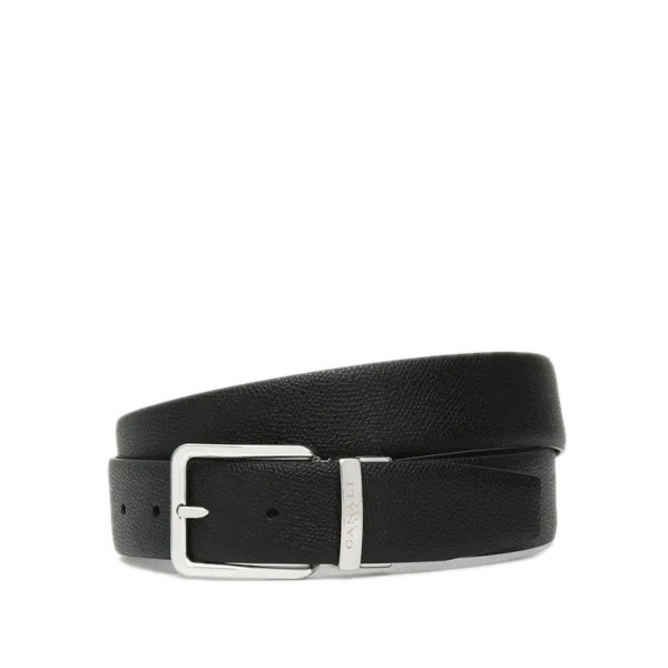 REVERSIBLE PRINTED GRAINED AND CALFSKIN BELT