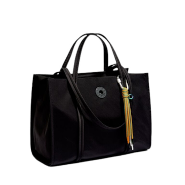 L NYLON SHOPPER BAG
