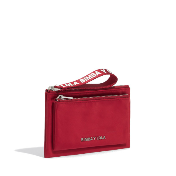 NYLON DOUBLE PURSE