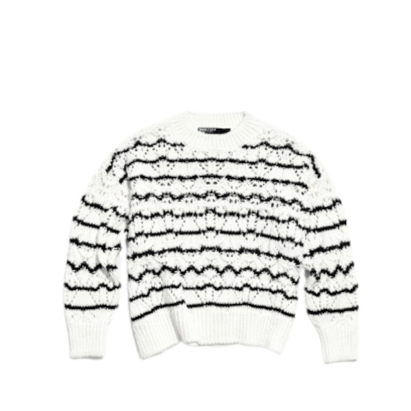 STRIPED BOXY SWEATER
