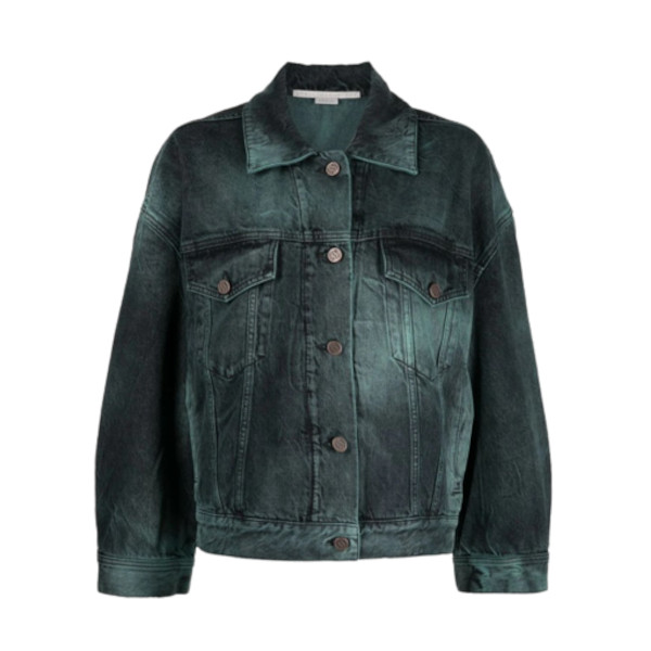 TIE DYE OVERSIZE DENIM JACKET