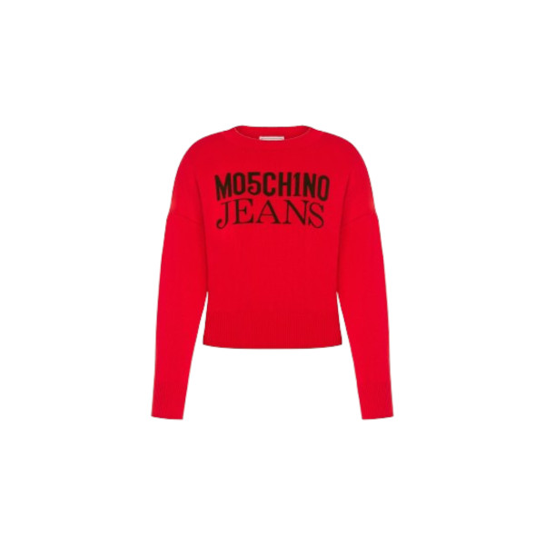 LOGO JACQUARD COTTON JUMPER