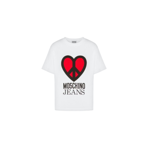 PEACE & LOVE JERSEY T-SHIRT