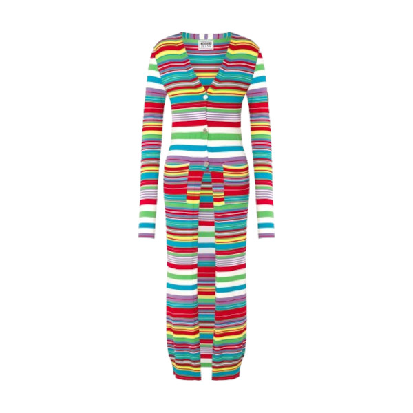 STRIPES LONG CARDIGAN