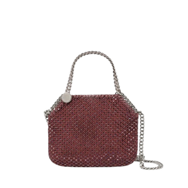 FALABELLA CRYSTAL MESH MINI TOTE BAG