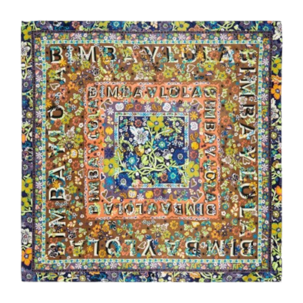 MULTICOLOR FLORAL SCARF