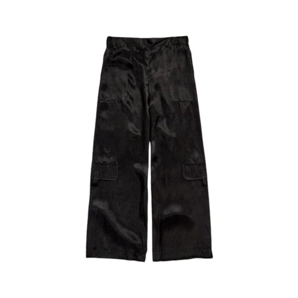 WIDE CUPRO TROUSERS