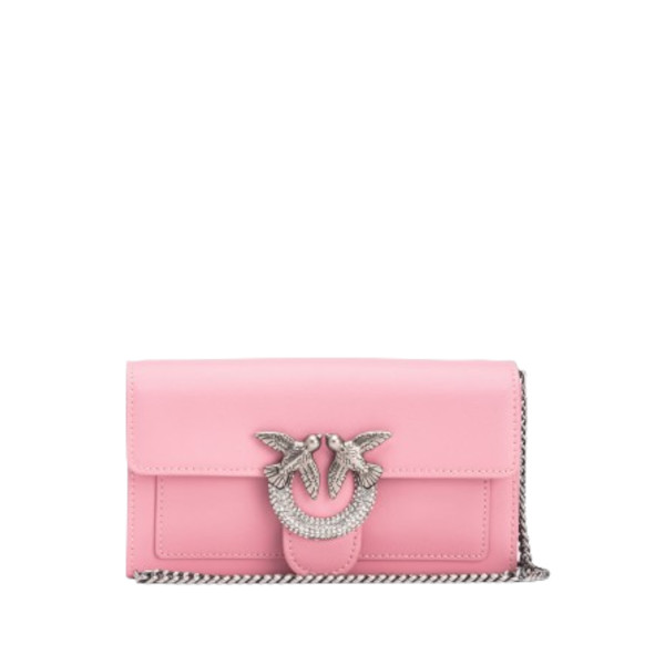 LOVE BAG ONE WALLET WITH RHINESTONES
