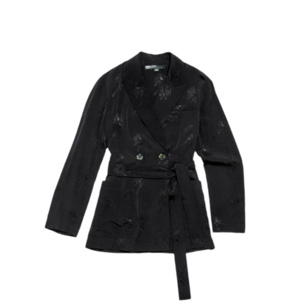 JACQUARD FLUID BLAZER