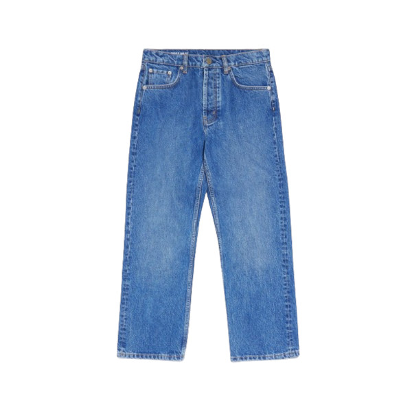 STRAIGHT CROPPED JEANS