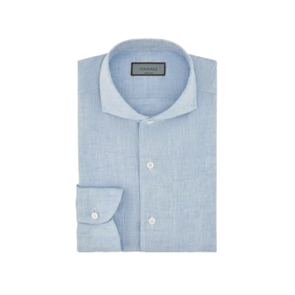 SLIM-FIT SHIRT IN LINEN
